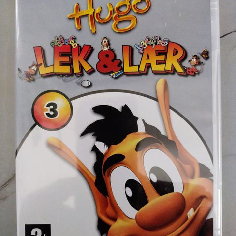 Pc barnespill. Hugo. Lek og Lær. Den forheksede berg og dalbane.