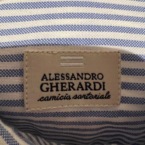 Alessandro Gherardi skjorte str.41/slim fit