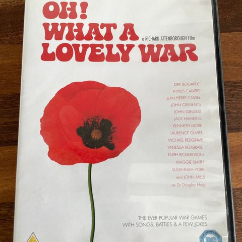 [DVD] Oh! What A Lovely War - 1969 (norsk tekst)