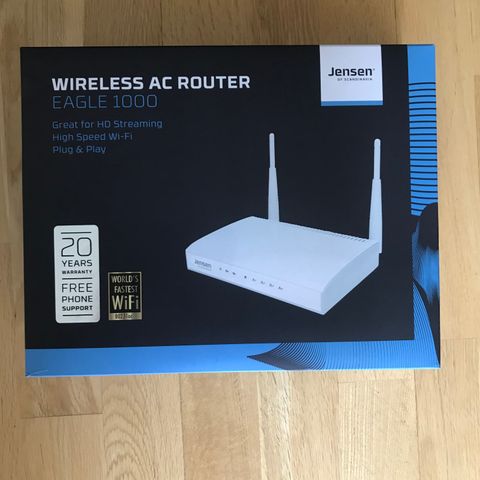 Jensen wireless ac ruter