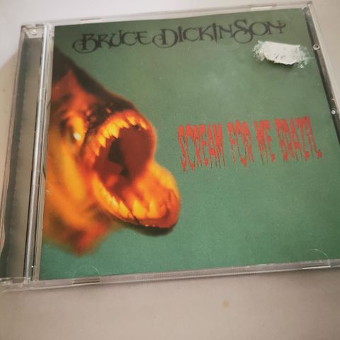 Bruce Dickinson - Scream For Me Brazil