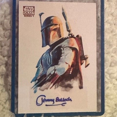 Star Wars Galaxy 5 Autograf Kort av Jeremy Bulloch / Boba Fett