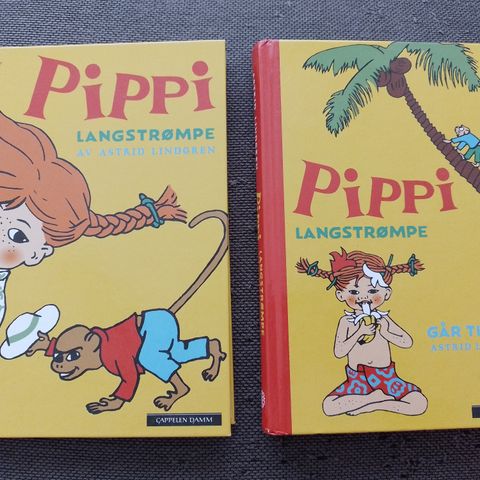 PIPPI LANGSTRØMPEBØKER - Usensurerte!