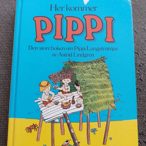 HER KOMMER PIPPI - Den store boken om Pippi Langstrømpe - Bind 2. USENSURERT!