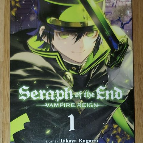 Serph of the End Vampire Reign manga vol 1 selges!