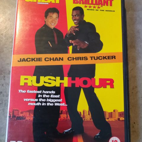 Rush Hour ( DVD) - 1998 - Jackie Chan - Chris Tucker - 56 kr inkl frakt