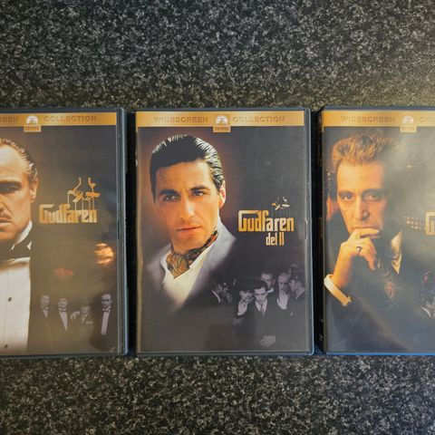 Gudfaren trilogien 3xDVD