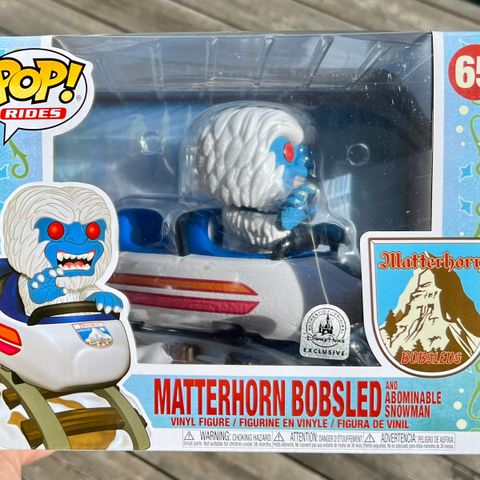 Funko Pop! Rides: Matterhorn Bobsled and Abominable Snowman (Disney Parks)