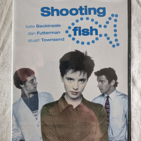 Shooting Fish DVD nytt forseglet norsk tekst