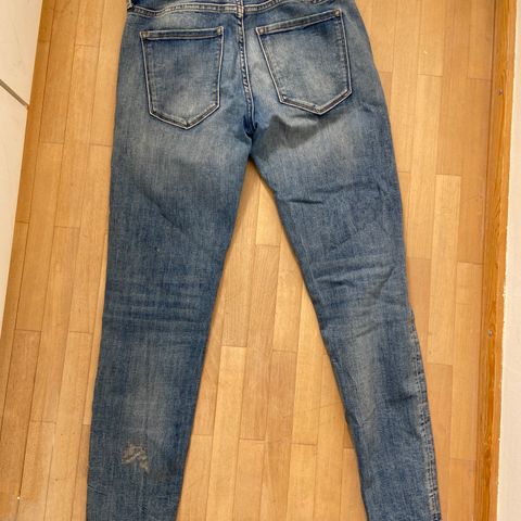 Denimbukse Banana Republikk str 26 Skinny