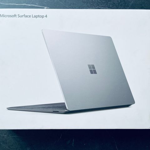 Microsoft Surface Laptop 4  13.5 tommer - Surface Edition - Platina