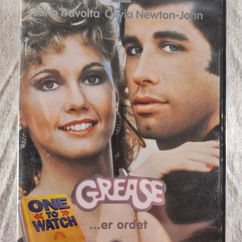 Grease DVD ny forseglet med norsk tekst