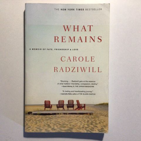 Bok - What Remains av Carole Radziwill på Engelsk (Heftet)