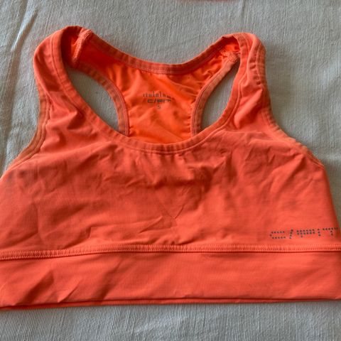 Sports BH orange  C/FIT str S lite brukt