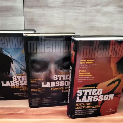 Millennium trilogien av Stieg  Larsson