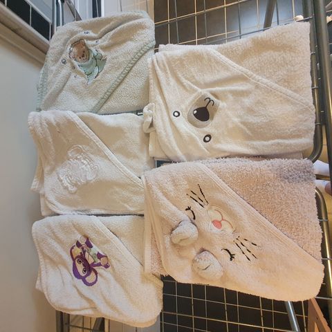 Baby hettehåndklær