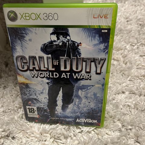 Call Of Duty COD World at War xbox 360