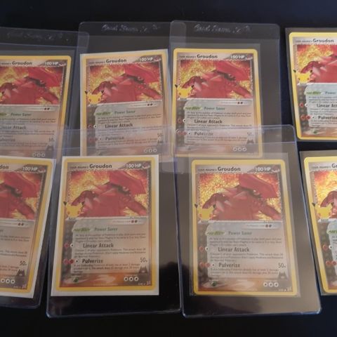 Pokemon TCG Celebrations Groudon - 8 Stykk