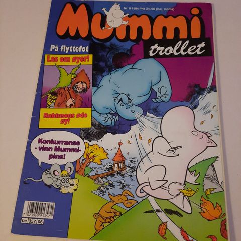 Mummitrollet Nr. 6 1994