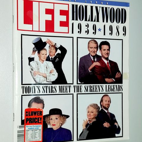 LIFE MAGASIN SPRING 1989.HOLLYWOOD 1939-1989.