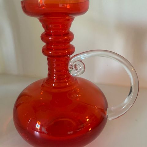 Vintage Riihimari glass vase fra 1970-1972