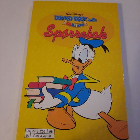 Donald Duck & Co - 50 År i Norge - Spørrebok - 1998