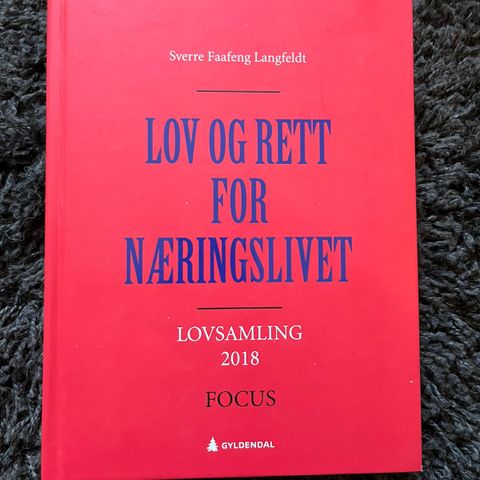 Lov og rett for næringslivet, lovsamling