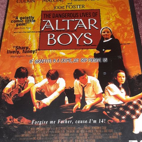 The Dangerous Lives of Altar Boys(DVD)norsk tekst