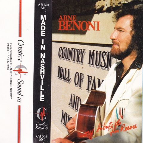 Arne Benoni - Made in Nashville - my tribute to Jim Reeves