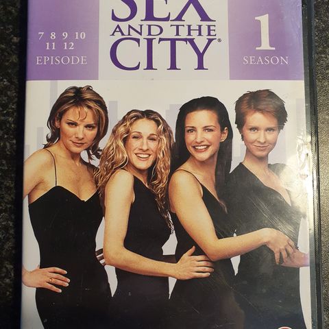 Sex And The City - Sex Og Singelliv - SERIEN og Filmene på DVD