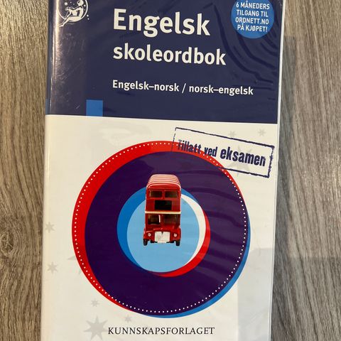 ENGELSK skoleordbok