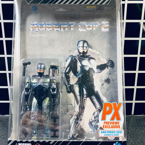 Hiya SDCC Robocop Figurer fra 2020 og 2021