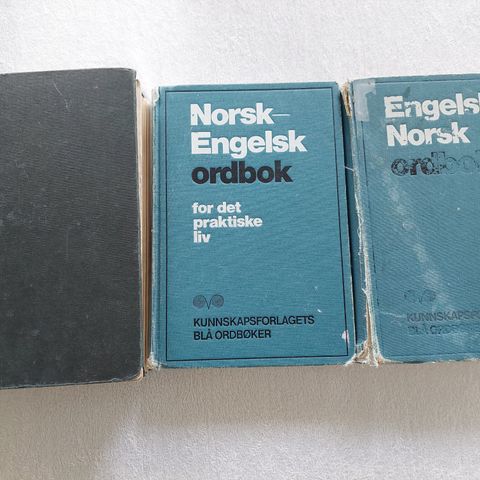 ENGELSK DICTIONARY + NORSK-ENGELSK + ENGELSK-NORSK