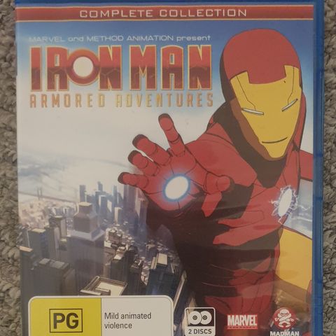 Iron Man: Armored Adventures DVD & BD [Norsk & Engelsk]