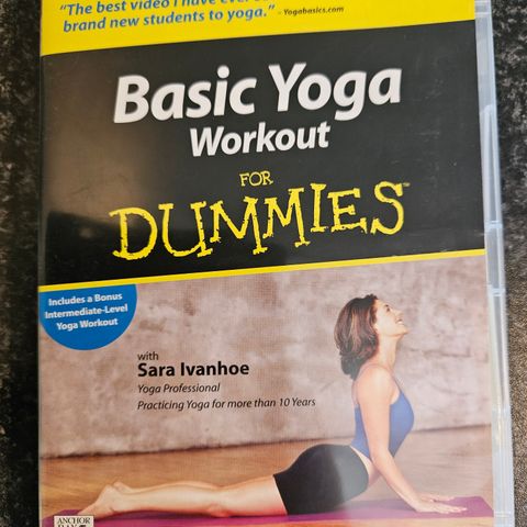 Kom i Form Hjemme ! Bøker og gjør det selv DVD'er - Yoga, trening og kosthold