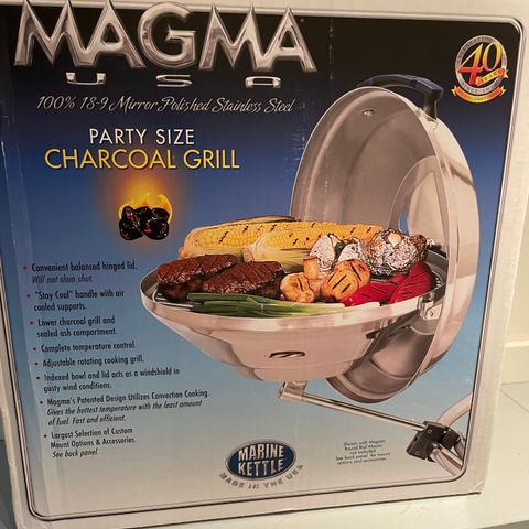 Magma kullgrill 43 cm