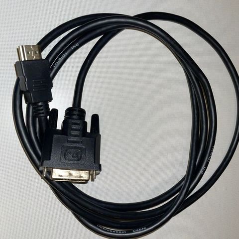 HDMI til DVI kabel