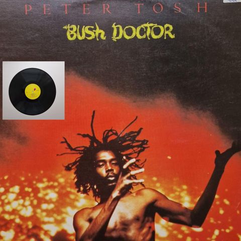 PETER TOSH/BUSH DOCTOR 1978 - VINTAGE/RETRO LP-VINYL (ALBUM)