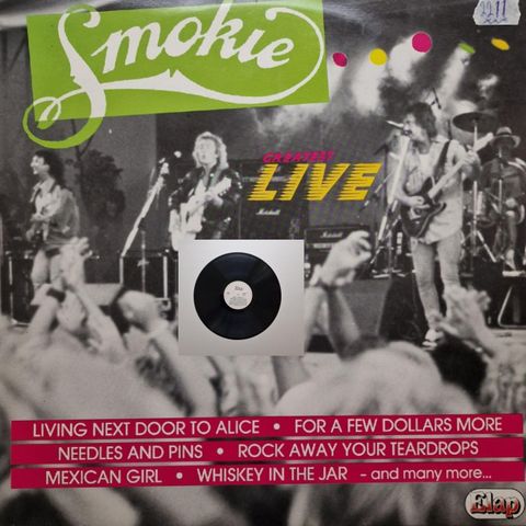 SMOKEY GREATEST LIVE 1988 - VINTAGE/RETRO LP-VINYL (ALBUM)