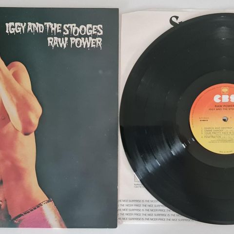 Iggy And The Stooges - Raw Power lp Vinyl Selges