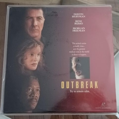 Laserdisc : Outbreak NTSC