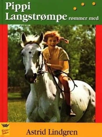 Pippi langstrømpe rømmer. Barnebøker Astrid Lindgren