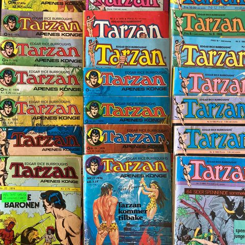 Tarzan fra 1974 - 1987