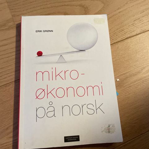 Mikroøkonomi på norsk