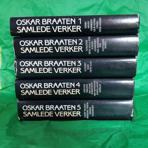 Oskar Braaten: Samlede verker (5 bind)