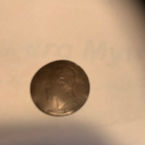 Mynt fra italia 1867 Vittorio Emanuele II  5 centesimi