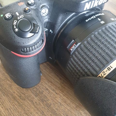 Nikon d7100 + kamerabag