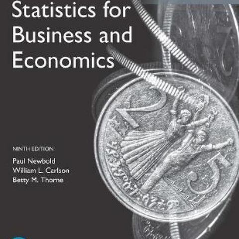 Statistics for business and economics