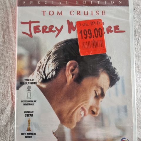 Jerry Maguire DVD Special Edition ny forseglet norsk tekst