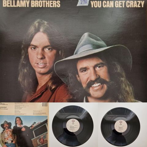 BELLAMY BROTHERS/YOU CAN GET CRAZY 1980 - VINTAGE/RETRO LP-VINYL (ALBUM)